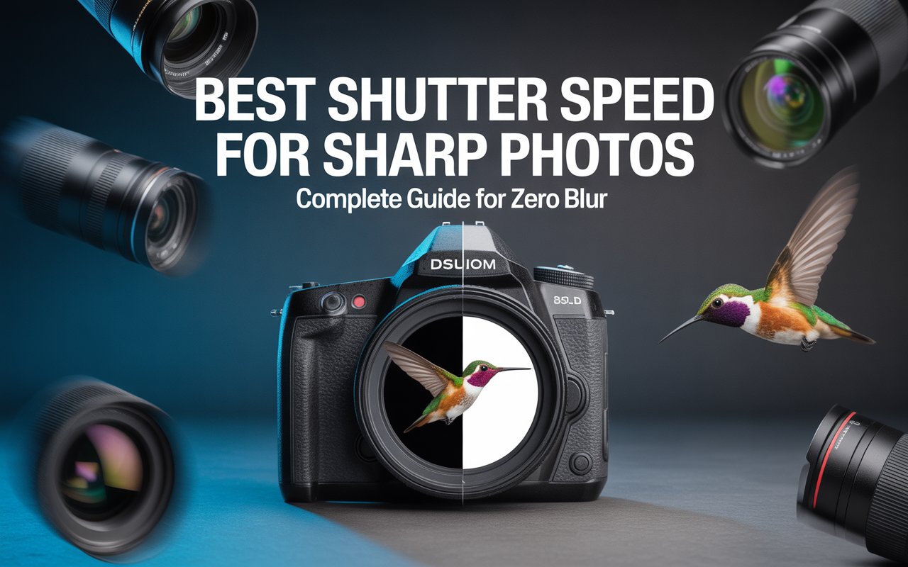 Best Shutter Speed for Sharp Photos