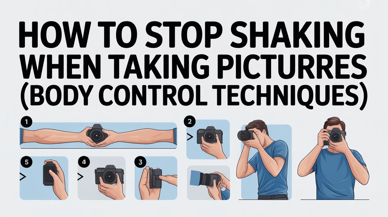 Stop Shaking When Taking Pictures